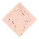 Gold Splash Cocktail Napkins - Small (Pack of 20)-Wedding Table Decorations-JadeMoghul Inc.