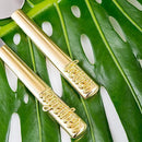 Gold Wedding Cake Knife & Server - Better Together (Pack of 1)-Wedding Cake Accessories-JadeMoghul Inc.