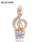 Gold Zircon Note Brooches Bouquet Crystal Corsage - Hijab Pin Up Clip-Rhodium crystal-JadeMoghul Inc.
