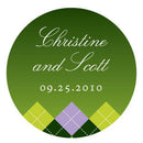 Golf Small Sticker Indigo Blue Gradient (Pack of 1)-Wedding Favor Stationery-Indigo Blue-JadeMoghul Inc.