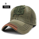 Good Quality Baseball Cap / Outdoors Cap For Men-B Green-JadeMoghul Inc.