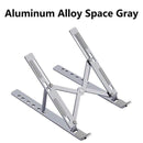 GOOJODOQ Laptop Stand for MacBook Pro Notebook Stand Foldable Aluminium Alloy Tablet Stand Bracket Laptop Holder for Notebook JadeMoghul Inc.