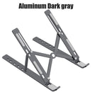 GOOJODOQ Laptop Stand for MacBook Pro Notebook Stand Foldable Aluminium Alloy Tablet Stand Bracket Laptop Holder for Notebook JadeMoghul Inc.