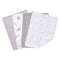 Gray and White Circles 4 Pack Burp Cloth Set-GRAY CRC-JadeMoghul Inc.