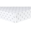 Gray Stag Silhouettes Deluxe Flannel Fitted Crib Sheet-GRAY DV-JadeMoghul Inc.