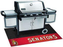 Grill Mat BBQ Accessories NHL Ottawa Senators Grill Tailgate Mat 26"x42" FANMATS