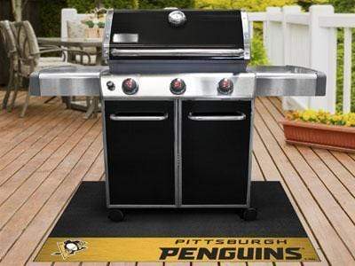 Grill Mat BBQ Accessories NHL Pittsburgh Penguins Grill Tailgate Mat 26"x42" FANMATS