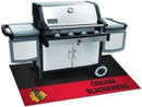 Grill Mat BBQ Store NHL Chicago Blackhawks Grill Tailgate Mat 26"x42" FANMATS