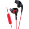 Gumy(R) Sports Earbuds with Microphone (Black)-Headphones & Headsets-JadeMoghul Inc.
