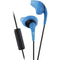 Gumy(R) Sports Earbuds with Microphone (Blue)-Headphones & Headsets-JadeMoghul Inc.