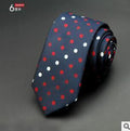 GUSLESON 1200 Needles 6cm Mens Ties New Man Fashion Dot Neckties Corbatas Gravata Jacquard Slim Tie Business Green Tie For Men-18-JadeMoghul Inc.