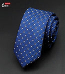 GUSLESON 1200 Needles 6cm Mens Ties New Man Fashion Dot Neckties Corbatas Gravata Jacquard Slim Tie Business Green Tie For Men-19-JadeMoghul Inc.