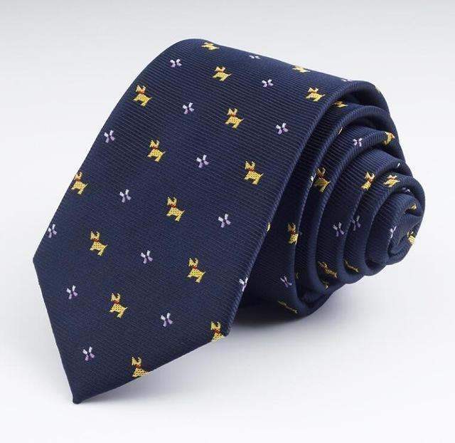 GUSLESON 960 Needles 6cm Men Neck Ties Fashion Dot Striped Plaid Necktie Gravata Slim Tie Classic Business Wedding Tie For Men-2-JadeMoghul Inc.