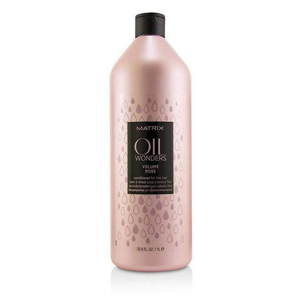 Hair Care Oil Wonders Volume Rose Conditioner (For Fine Hair) - 1000ml-33.8oz Matrix