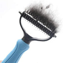 Hair Removal Comb for Dogs Cat Detangler Fur Trimming Dematting Deshedding Brush Grooming Tool For matted Long Hair Curly Pet JadeMoghul Inc.