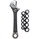 Pass-Thru(TM) Adjustable Wrench Set