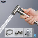 Handheld Toilet bidet sprayer set Kit Stainless Steel Hand Bidet faucet for Bathroom hand sprayer shower head self cleaning AExp