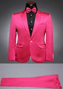 Handsome Men Suit - 3pcs Jacket, Pants & Tie-Same Picture-S-JadeMoghul Inc.