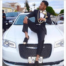 Handsome Men Suit - 3pcs Jacket, Pants & Tie-Same Picture-S-JadeMoghul Inc.