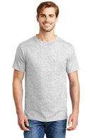 Hanes Beefy-T - 100% Cotton T-Shirt with Pocket 5190-T-shirts-Ash*-2XL-JadeMoghul Inc.