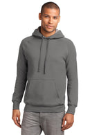 Hanes Nano Pullover Hooded Sweatshirt. HN270-Sweatshirts/Fleece-Vintage Grey-S-JadeMoghul Inc.