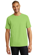 Hanes - Tagless 100% Cotton T-Shirt. 5250-T-shirts-Lime-4XL-JadeMoghul Inc.