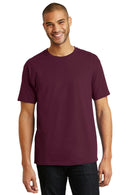 Hanes - Tagless 100% Cotton T-Shirt. 5250-T-shirts-Maroon-4XL-JadeMoghul Inc.