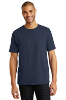 Hanes - Tagless 100% Cotton T-Shirt. 5250-T-shirts-Navy-M-JadeMoghul Inc.