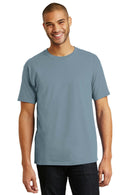 Hanes - Tagless 100% Cotton T-Shirt. 5250-T-shirts-Stonewashed Blue-3XL-JadeMoghul Inc.