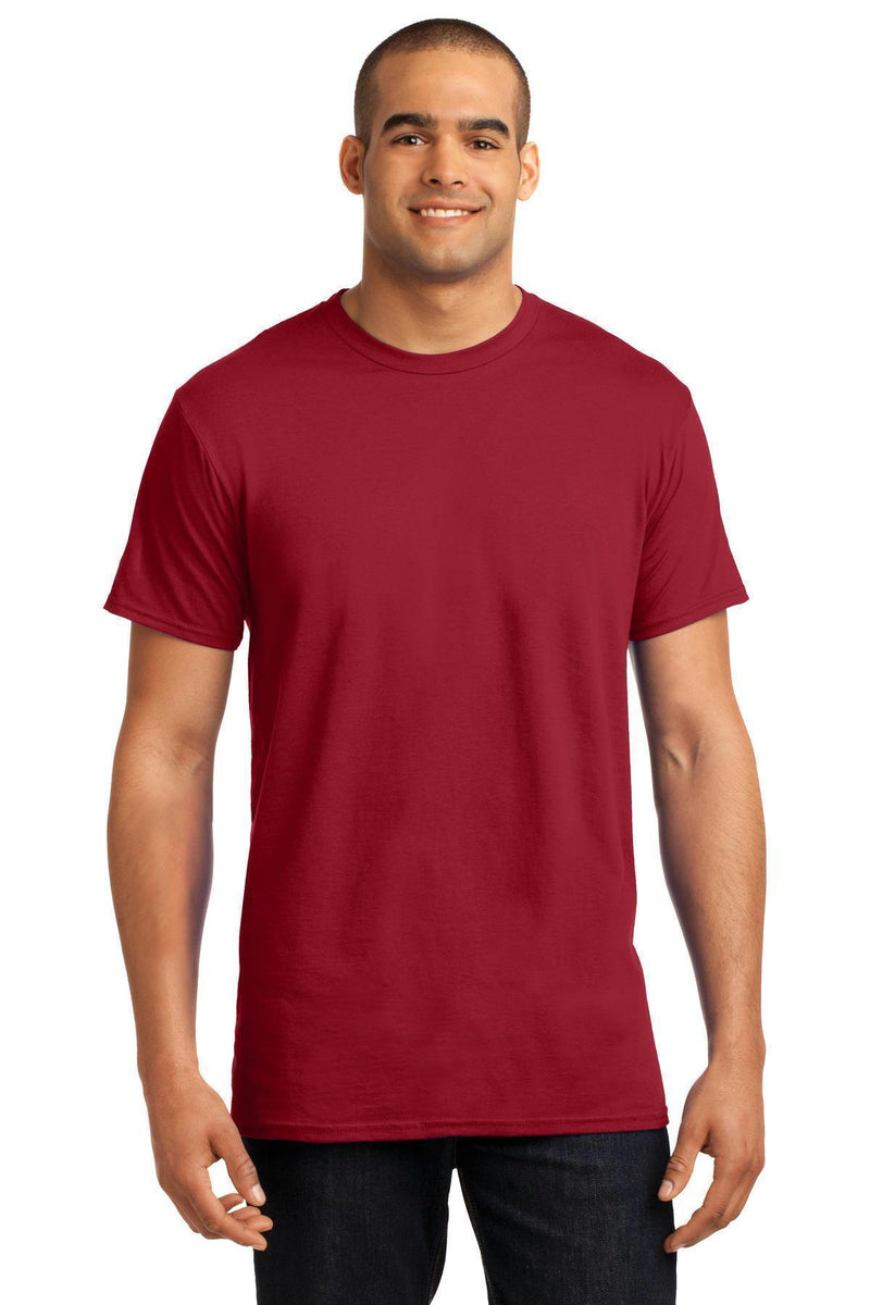 Hanes X-Temp T-Shirt. 4200-T-shirts-Deep Red-3XL-JadeMoghul Inc.
