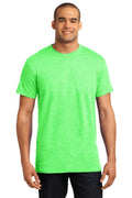 Hanes X-Temp T-Shirt. 4200-T-shirts-Neon Lime Heather-3XL-JadeMoghul Inc.
