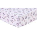 Happy Penguins Deluxe Flannel Fitted Crib Sheet-SEASON-JadeMoghul Inc.