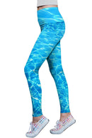 Harmony Song Lucy Printed Performance Leggings - Women-Harmony Song-XS-Blue-JadeMoghul Inc.