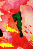 Havana Flash Carol Bright Summer Knit Pencil Skirt - Women-Havana Flash-XS-Green/Pink/Yellow-JadeMoghul Inc.