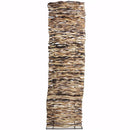 Hazelwood/Metal Screen, Brown-Wall Panels-Brown-Wood/Metal-JadeMoghul Inc.