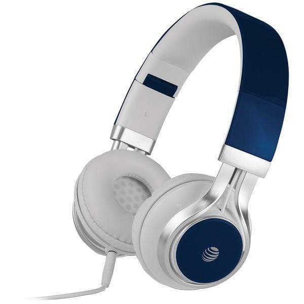 Headphones & Headsets Stereo Over-Ear Headphones with Microphone (Blue) Petra Industries