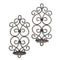 Candle Sconces Scrollwork Wall Sconces