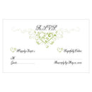 Heart Filigree RSVP Grass Green (Pack of 1)-Weddingstar-Aqua Blue-JadeMoghul Inc.