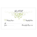Heart Filigree RSVP Grass Green (Pack of 1)-Weddingstar-Ruby-JadeMoghul Inc.