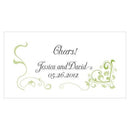 Heart Filigree Small Ticket Grass Green (Pack of 120)-Reception Stationery-Ruby-JadeMoghul Inc.