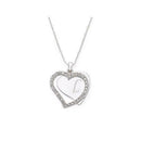 Heart Frame Necklace (Pack of 1)-Personalized Gifts By Type-JadeMoghul Inc.