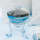 Heart Shaped Sand Ceremony Vase Set - The Adventure Begins Etching (Pack of 1)-Wedding Ceremony Accessories-JadeMoghul Inc.