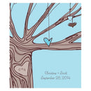 Heart Strings Rectangular Label Vintage Pink (Pack of 1)-Wedding Favor Stationery-Aqua Blue-JadeMoghul Inc.