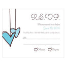 Heart Strings RSVP Vintage Pink (Pack of 1)-Weddingstar-Ruby-JadeMoghul Inc.