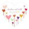 Hearts Heart Sticker Cool (Pack of 1)-Wedding Favor Stationery-Red-JadeMoghul Inc.