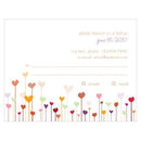 Hearts RSVP Cool (Pack of 1)-Weddingstar-Fuchsia-JadeMoghul Inc.