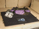 Heavy Duty Vinyl Cargo Mat Best Car Mats NFL Los Angeles Rams Vinyl Cargo Trunk Mat 31"x31" FANMATS