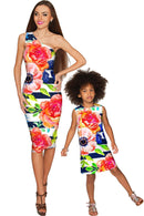 Hey-Sailor! Layla Floral Bodycon Summer Eco Dress - Women-Hey-Sailor!-XS-White/Navy/Pink-JadeMoghul Inc.