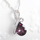 H:HYDE 10 Colors Austrian Crystal Necklace Pendants Jewellery & Jewerly 2016 Necklace Women Fashion Jewelry Wholesale-Deep Purple-JadeMoghul Inc.