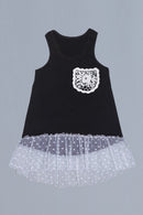 Hi-Lo Tank Top - Girls-Girls Sleeveless Fancy Tops-3-Black-JadeMoghul Inc.